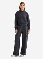 Chandail &agrave; capuchon en molleton nuage