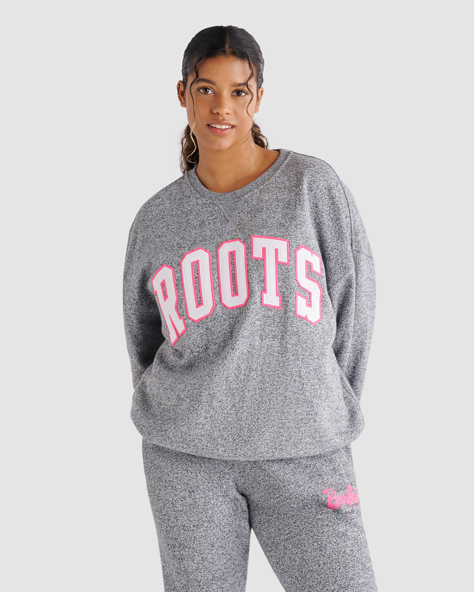 Roots pink top sweater