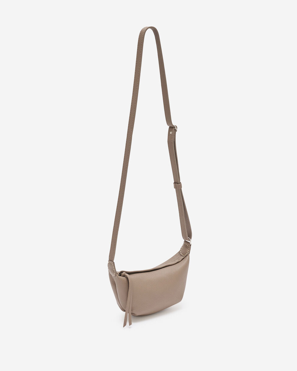 Petit sac croissant en cuir Nuage