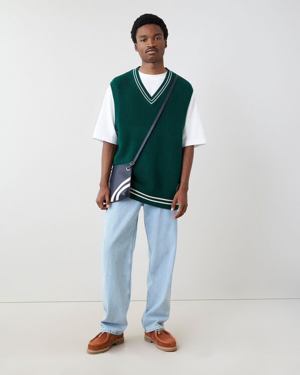 Athletics Club Crest Rib Vest