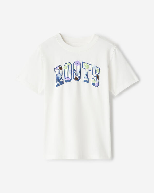 T-shirt motif floral pour enfant