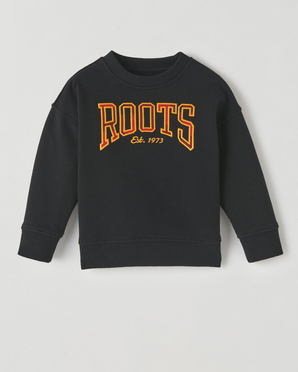Toddler Relaxed Park Plaid Crew Sweatshirt