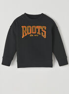 Toddler Relaxed Park Plaid Crew Sweatshirt