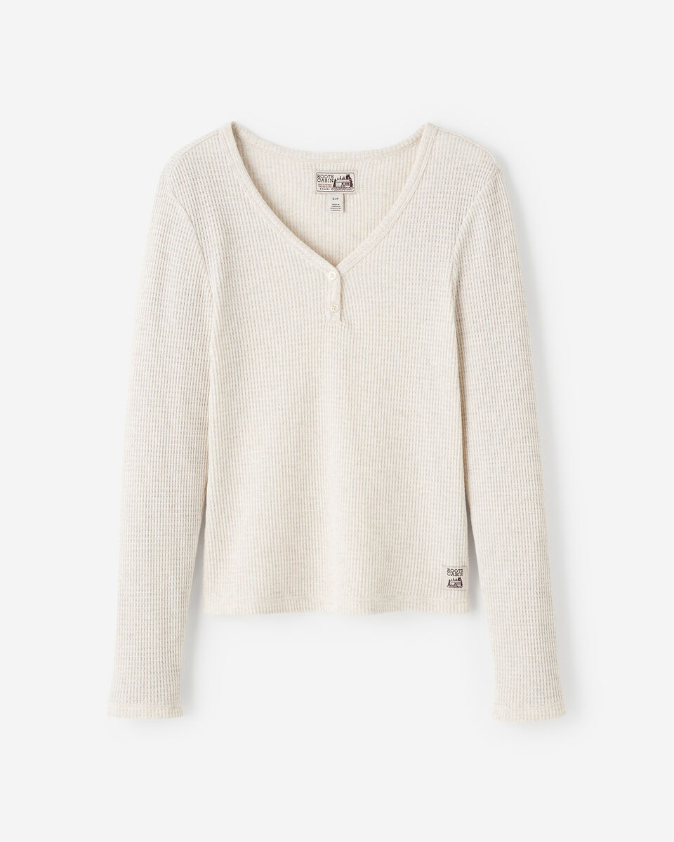 Cabin Waffle Henley