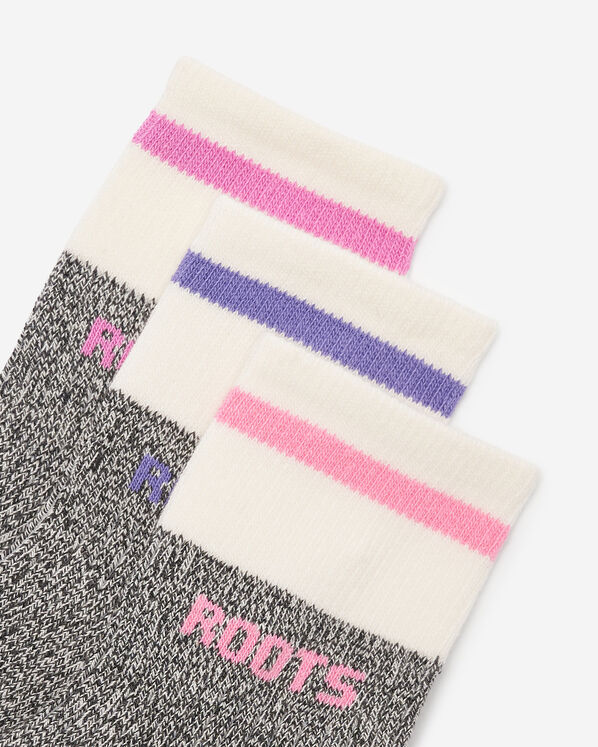 Kid Cabin Ankle Sock 3 Pack