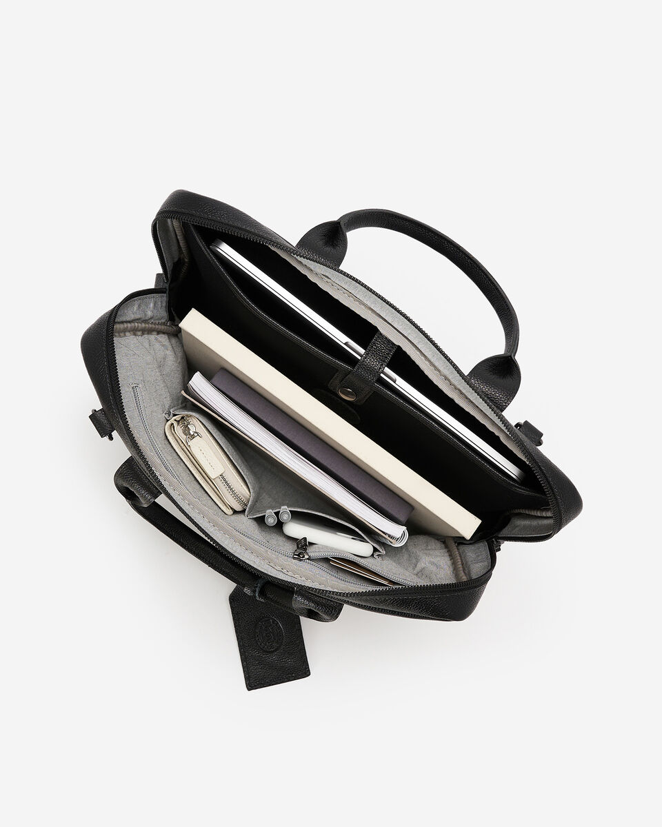 Sac pour ordinateur Wellington en cuir Cervino
