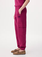 Pantalon cargo molletonn&eacute; en coton biologique Cooper