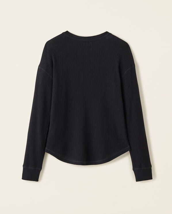 Waffle Long Sleeve Top