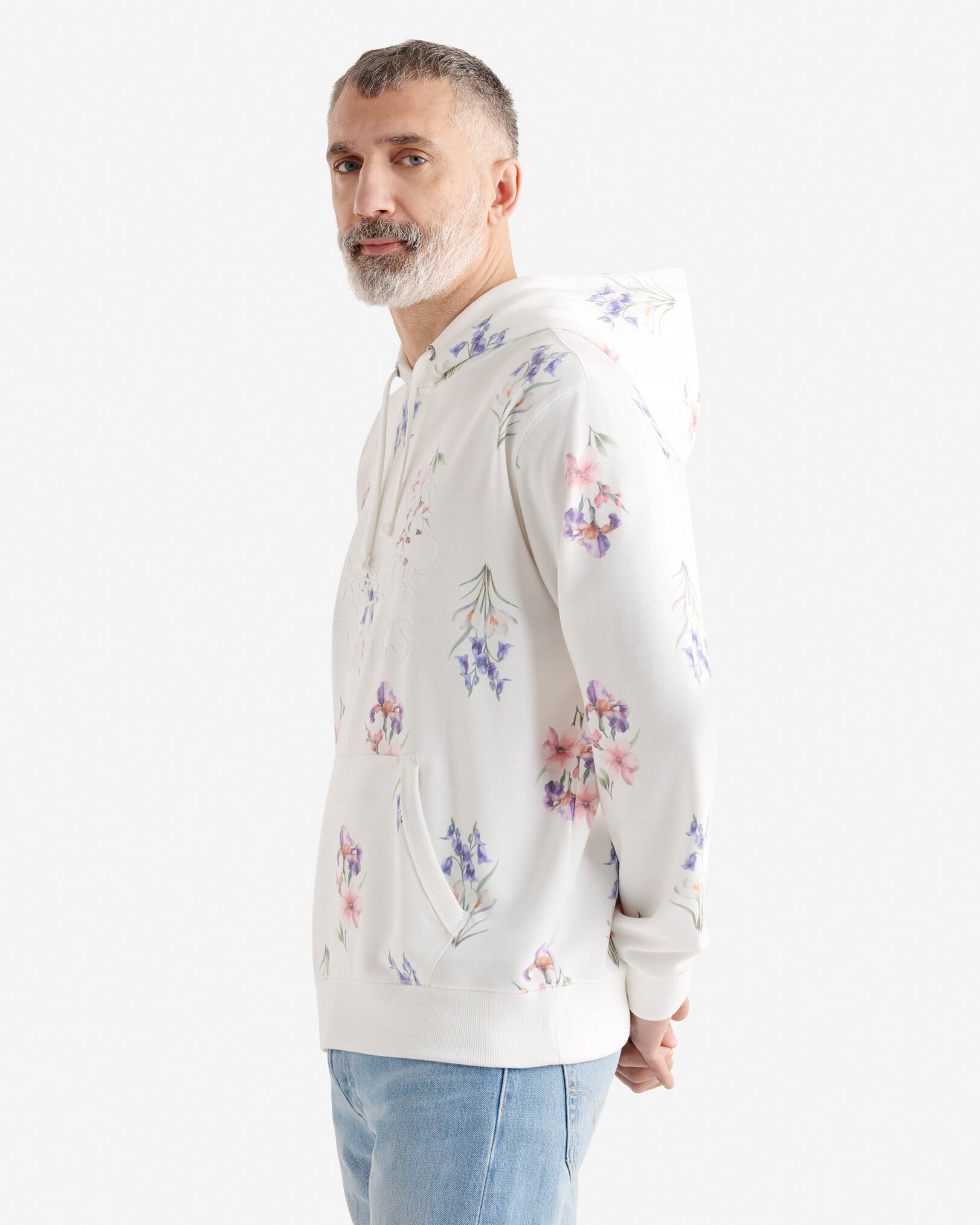 Original Floral Kanga Hoodie