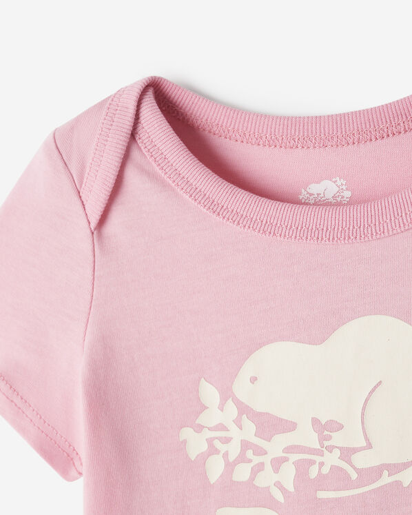 Combinaison Cooper le castor en coton bio pour bébés