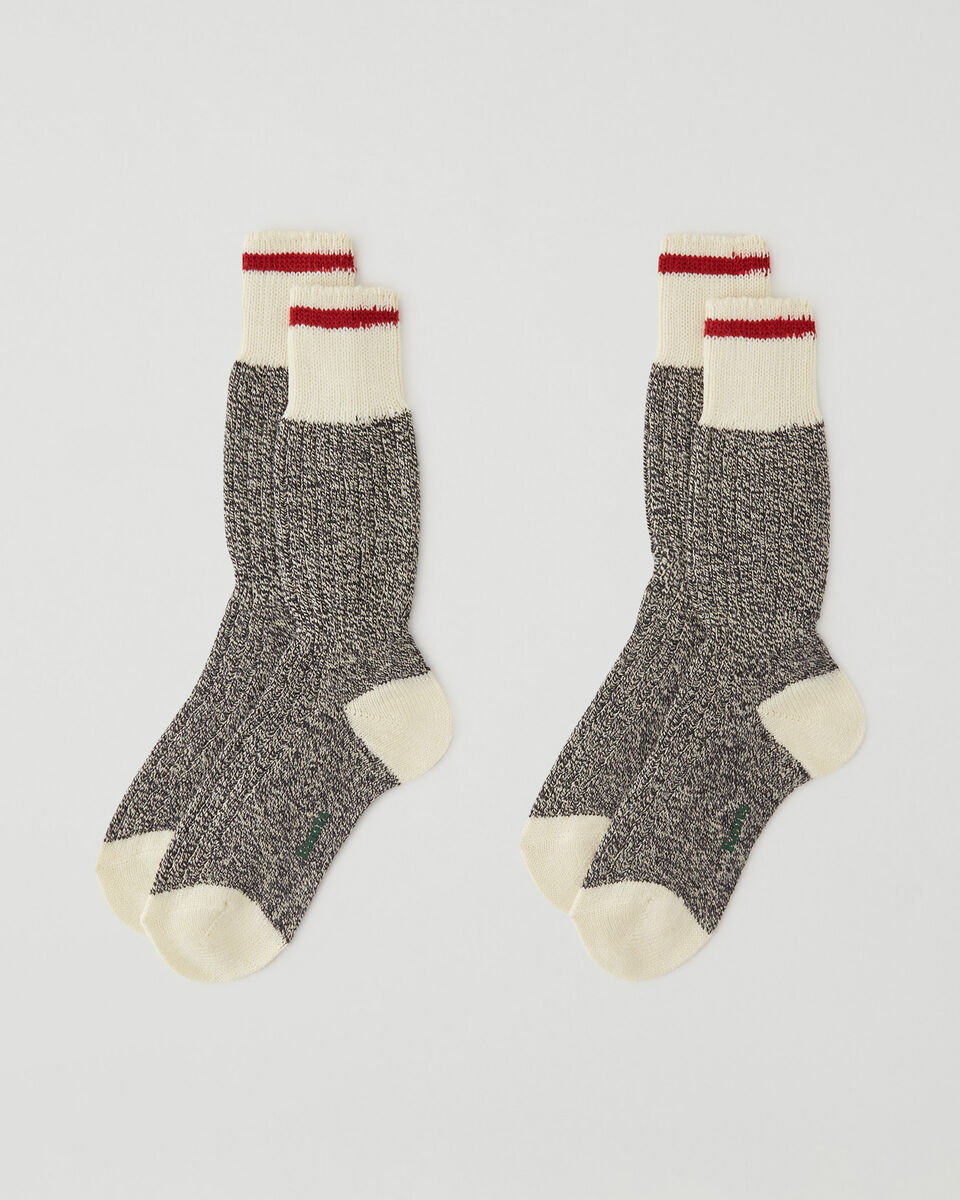 Mens Roots Cabin Sock 2 Pack