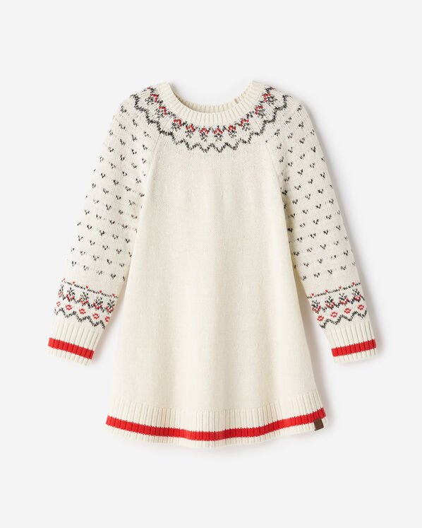 Toddler Girls Cabin Fair Isle Dress