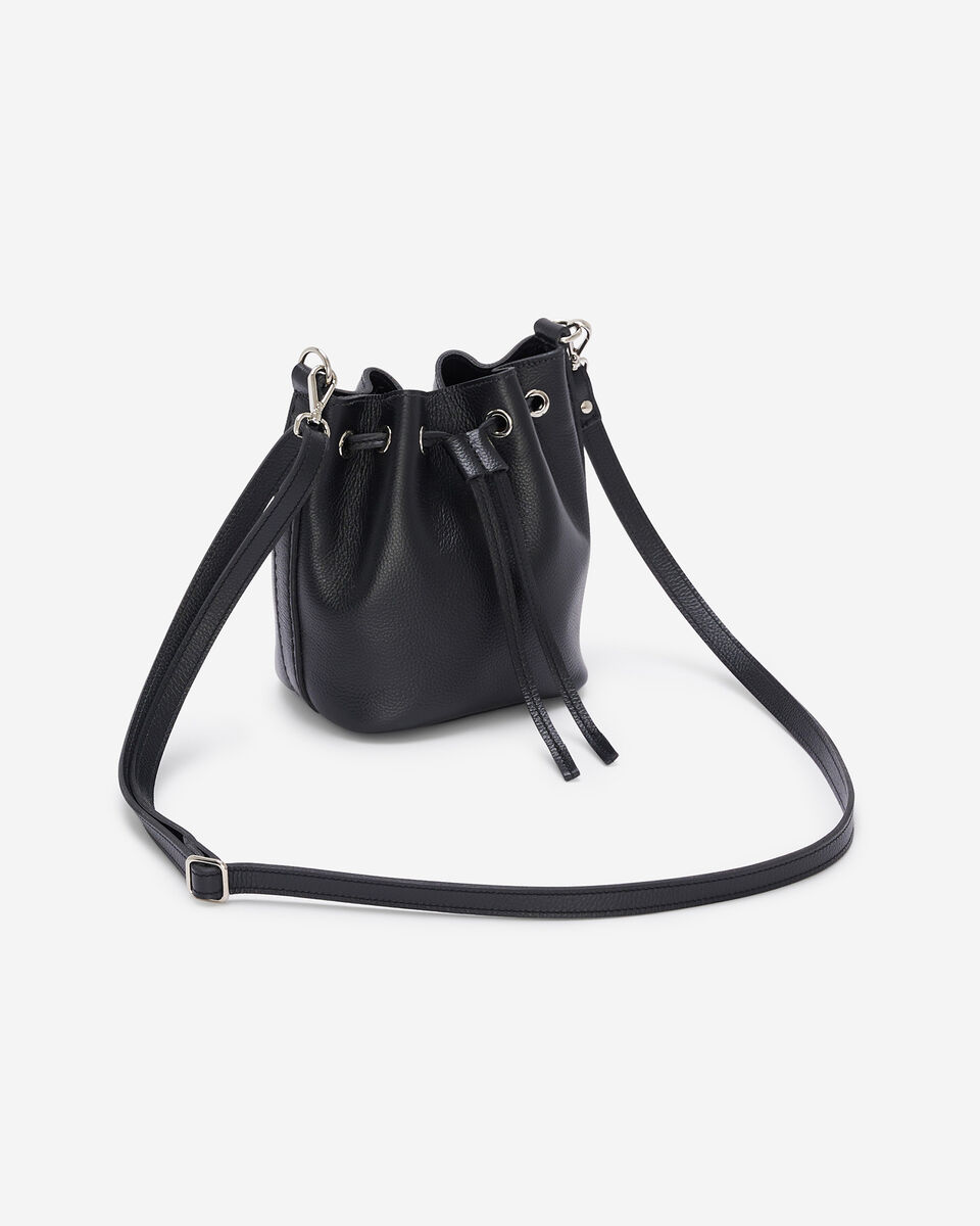 Mini sac seau 2.0 en cuir Cervino