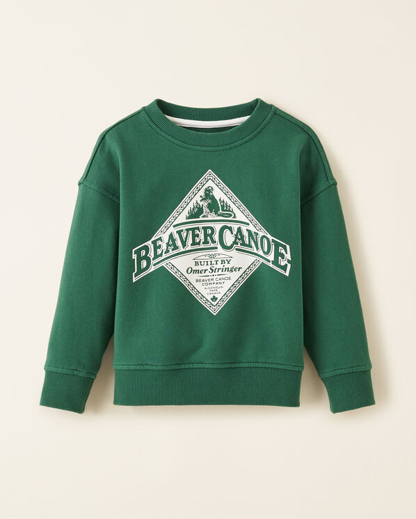 Toddler Beaver Canoe Relaxed Crew Sweatshirt