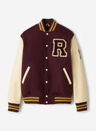 Blouson universitaire rétro pour homme