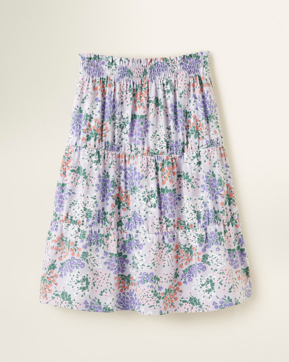 Girls Floral Skirt
