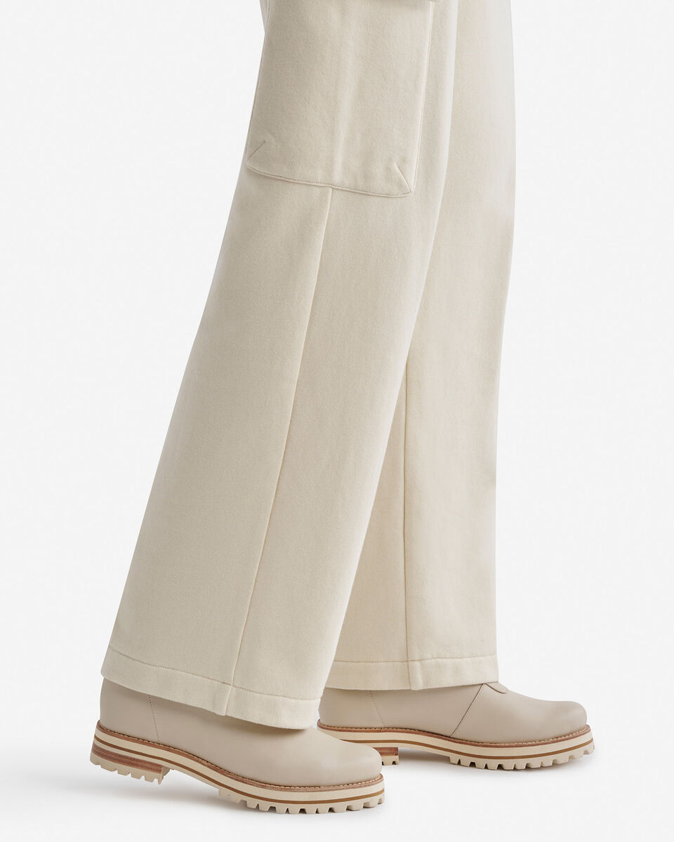 Pantalon cargo Cooper en molleton de coton bio