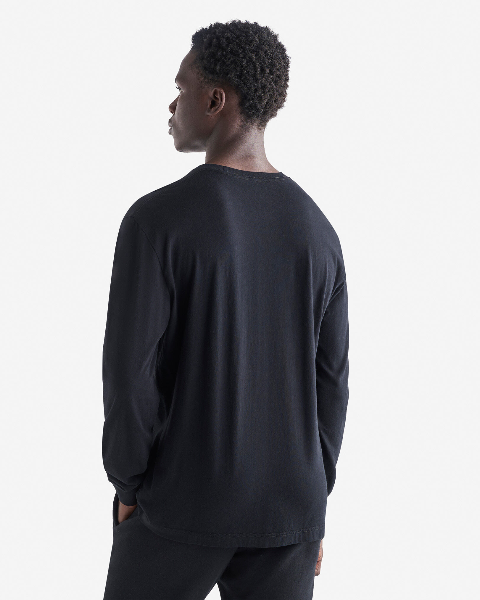 Mens Organic Cooper Beaver Long Sleeve T-Shirt | Graphic T