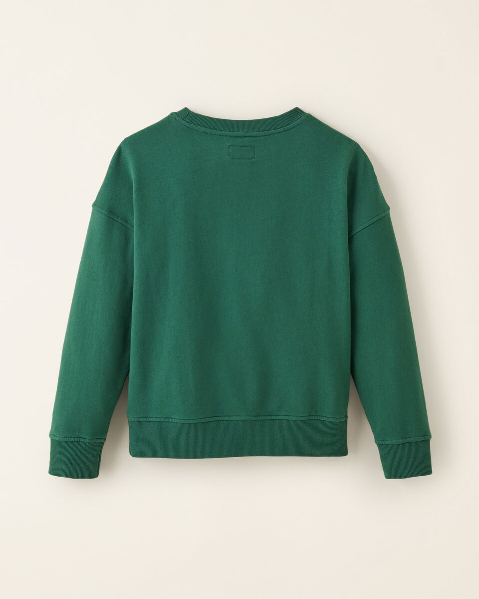 Kids Beaver Canoe Relaxed Crew Sweatshirt