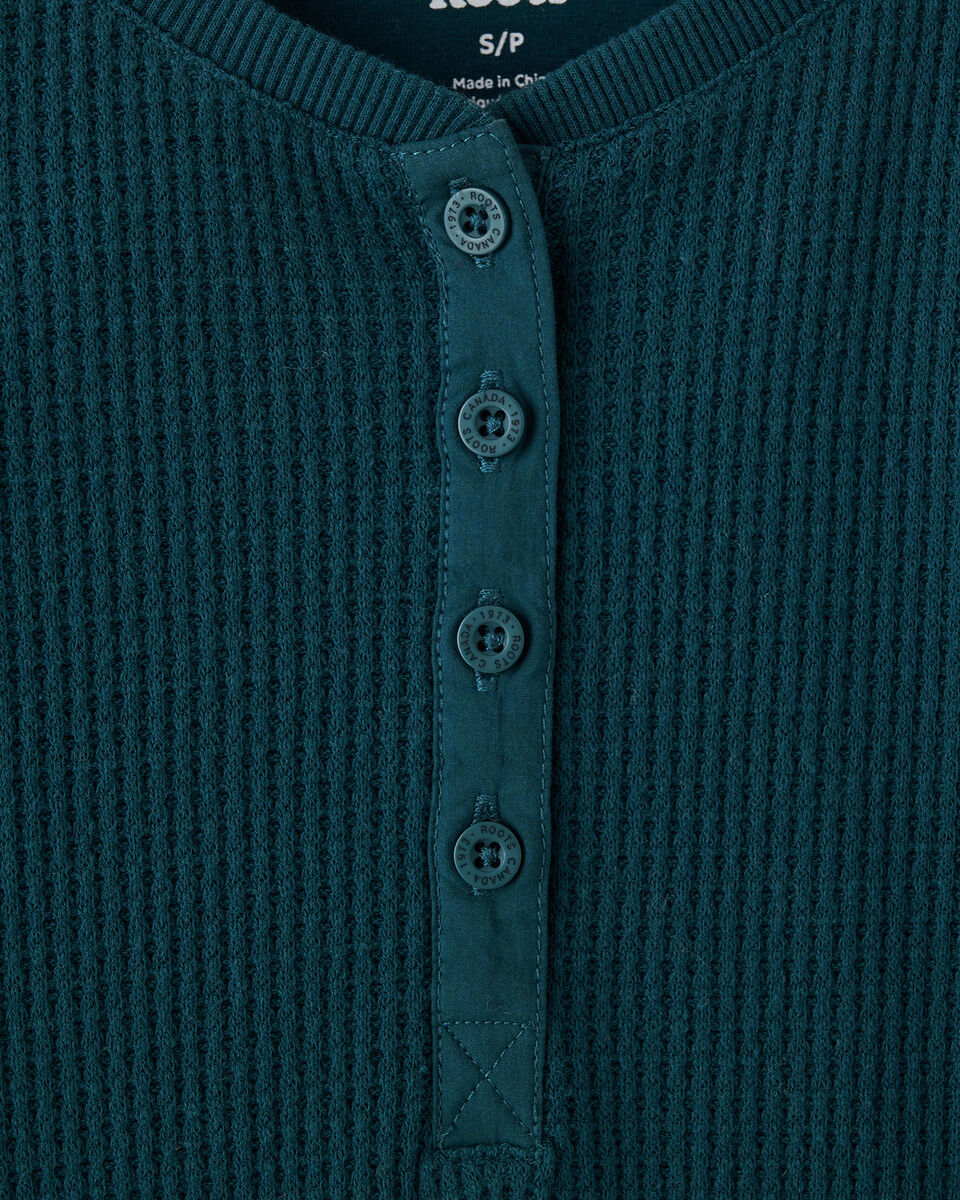 Chandail henley gaufré Cabane