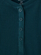 Chandail henley gaufré Cabane