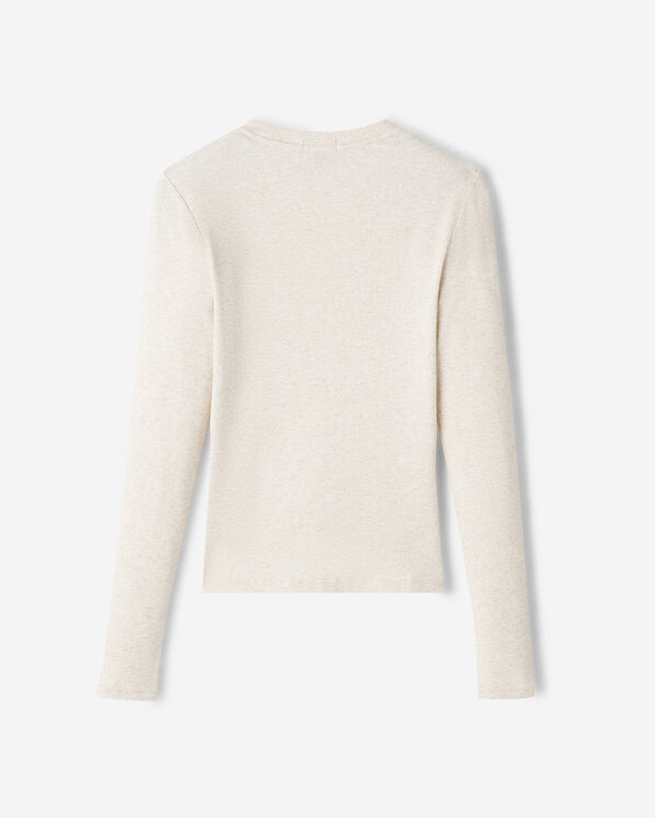 Roam Rib Fitted Long Sleeve Top