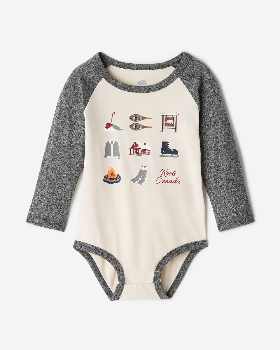 Combinaison style baseball Cabane pour b&eacute;b&eacute;s