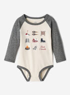 Combinaison style baseball Cabane pour b&eacute;b&eacute;s