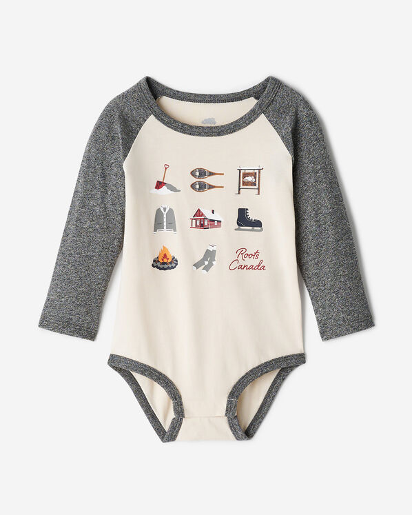Baby Cabin Baseball Bodysuit