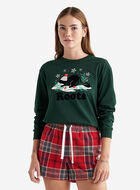 Womens Holiday Cooper Long Sleeve T-Shirt