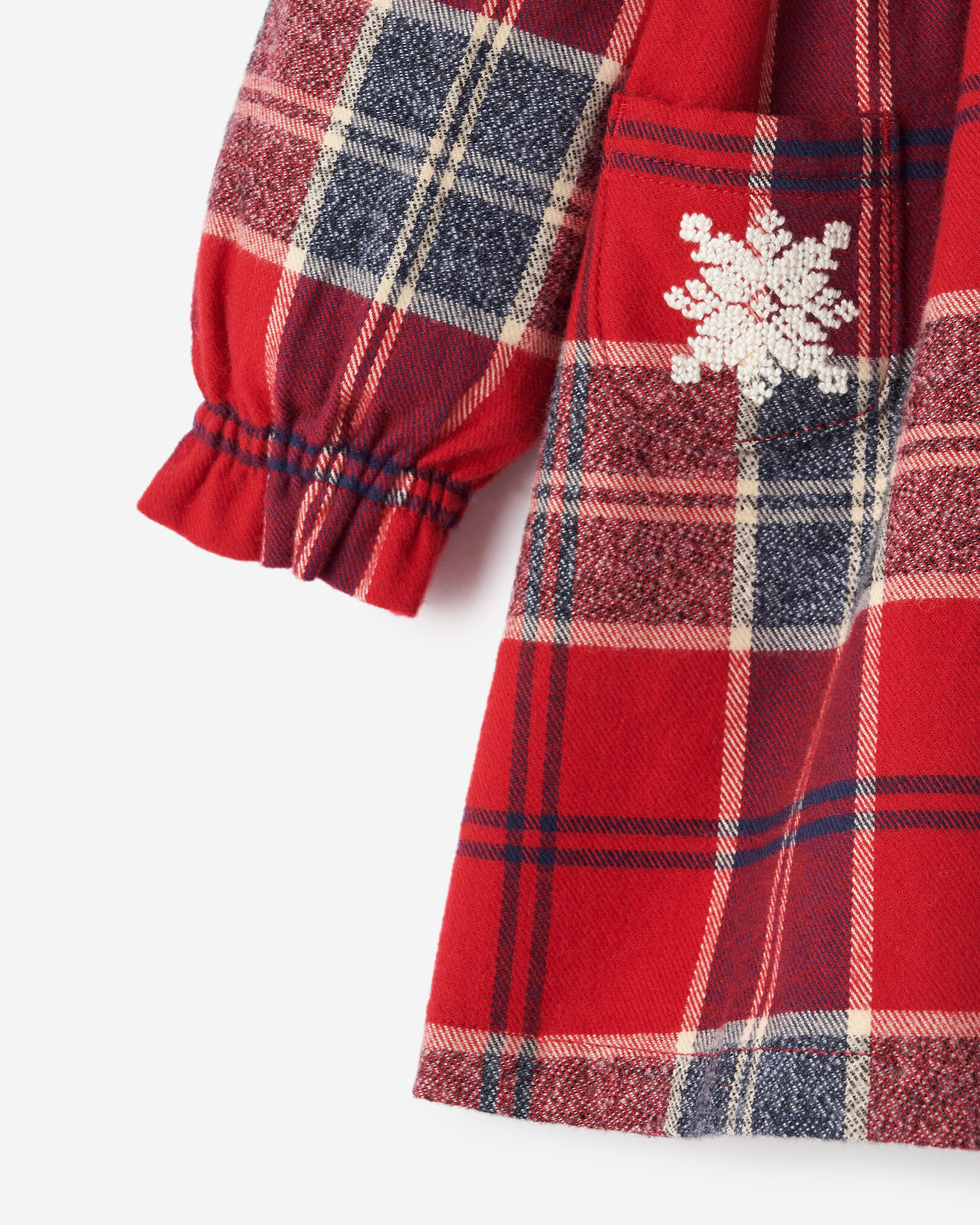 Baby Plaid Tidings Dress