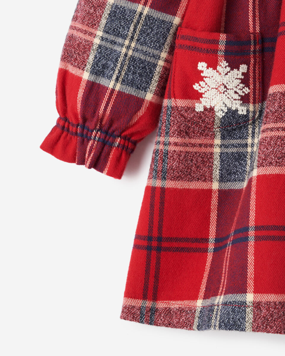 Baby Plaid Tidings Dress