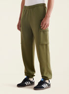 Pantalon cargo décontracté en molleton de coton bio Cooper