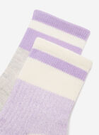 2 paires de socquettes en coton Cabane pour adultes 