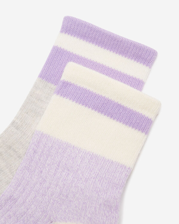 Adult Cotton Cabin Ankle Sock 2 Pack