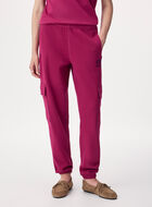 Pantalon cargo molletonn&eacute; en coton biologique Cooper