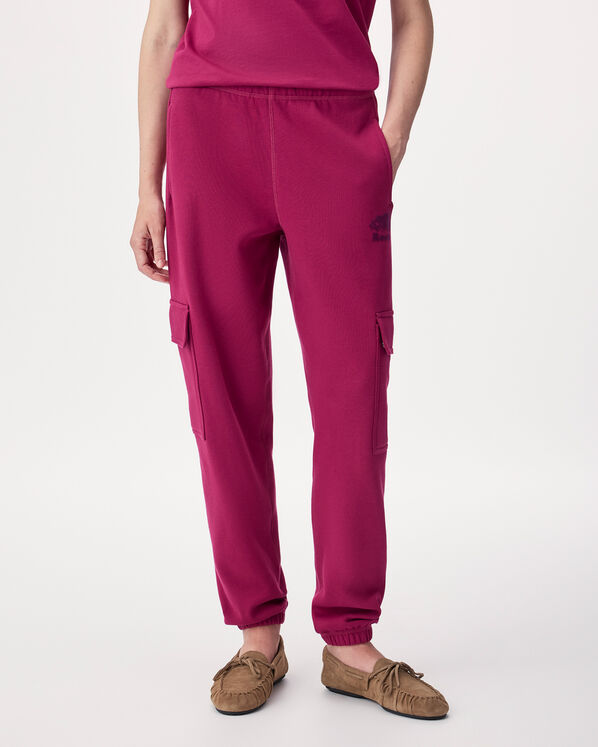 Pantalon cargo molletonn&eacute; en coton biologique Cooper