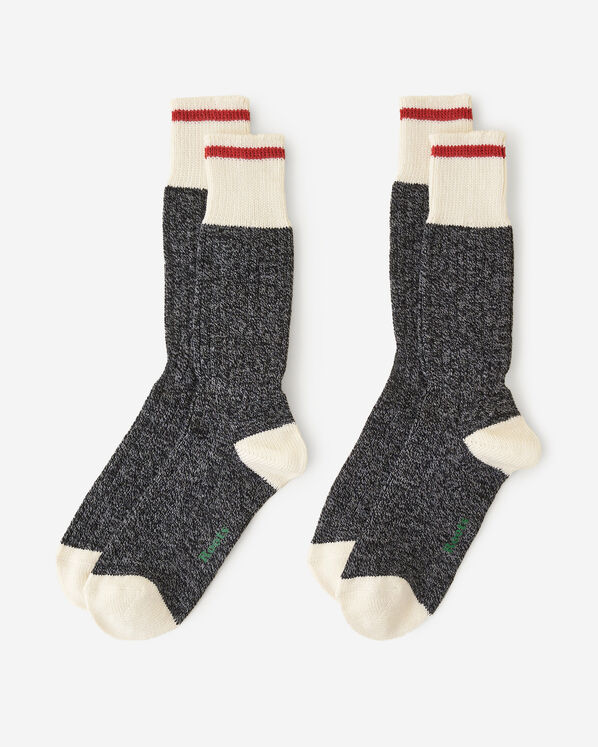 Adult Roots Warm Cabin Sock 2 Pack