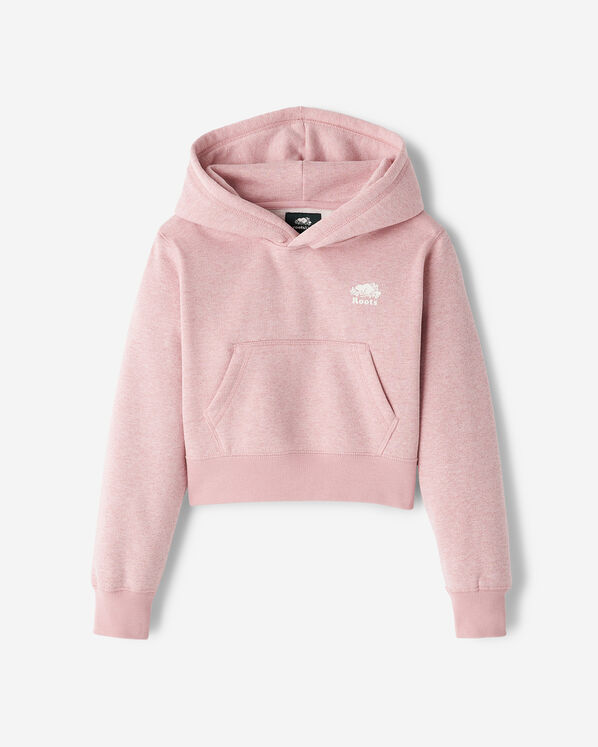 Girls Cooper Sparkle Cropped Hoodie