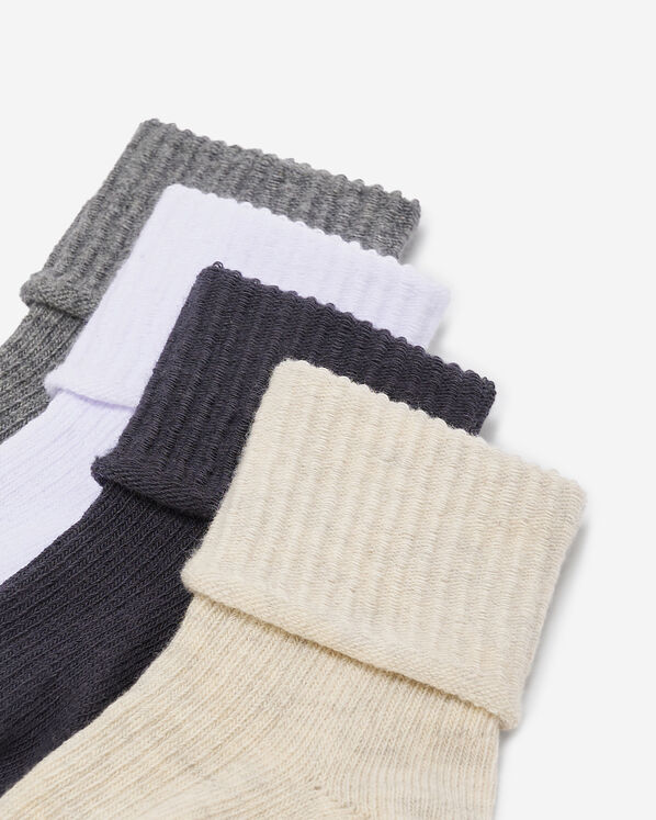 Roots Baby's First Sock 4 Pack Roots Baby's First Sock 4 Pack