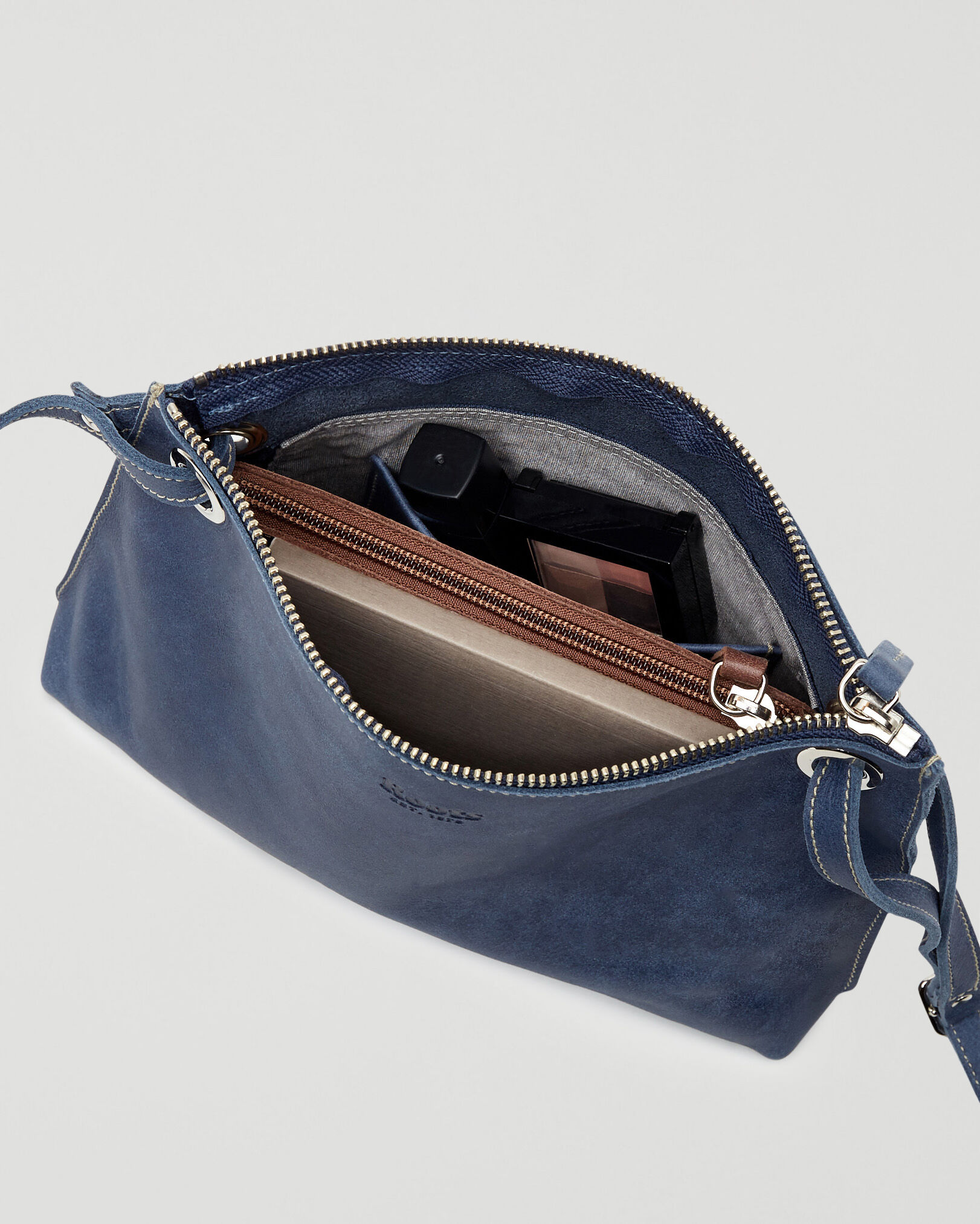 Navy discount handbags next