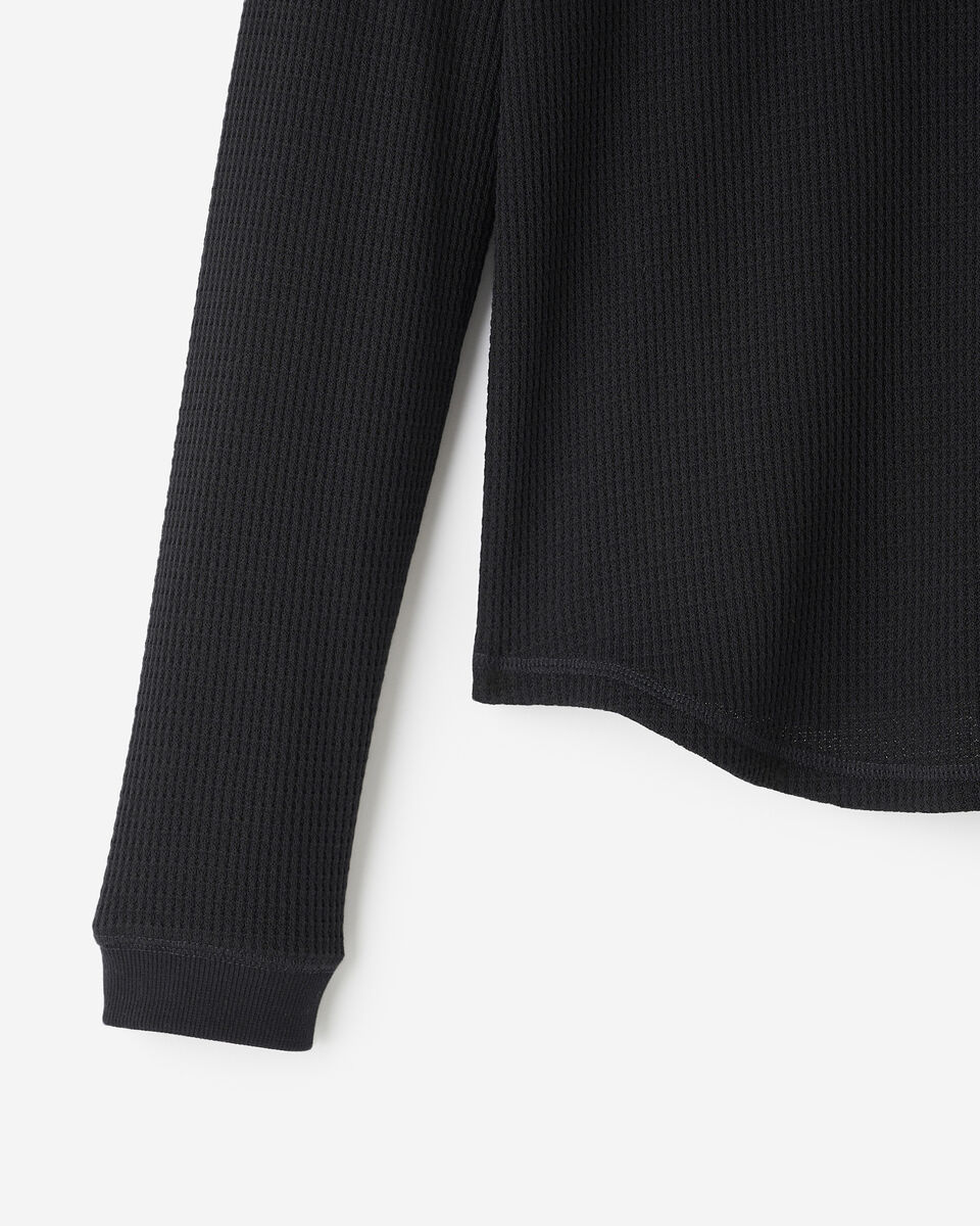 Waffle Long Sleeve Top