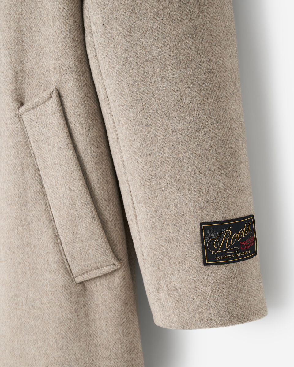 Long Wool Blend Coat