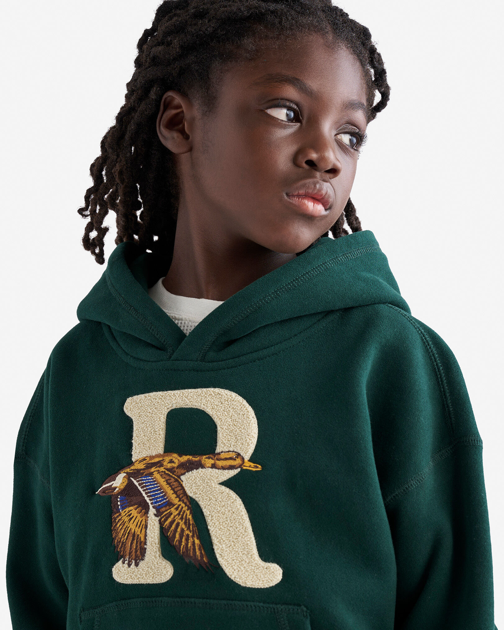 Roots green hoodie cheap