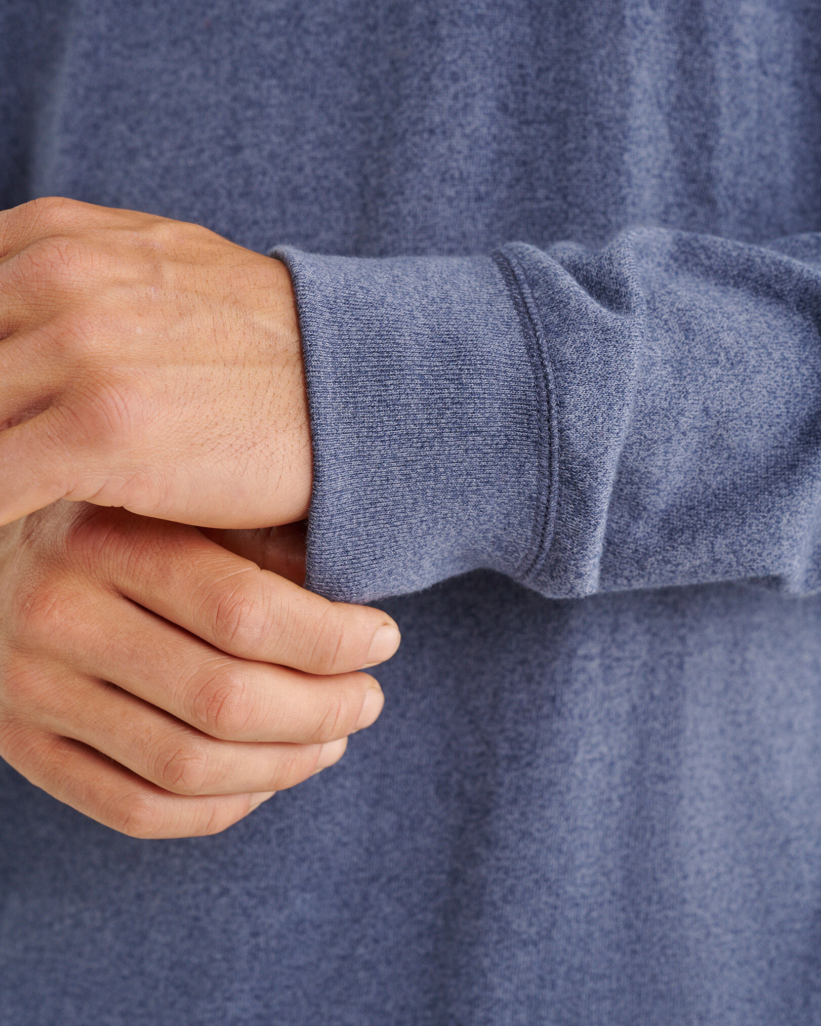 Mens Organic Perfect Pepper Long Sleeve T-Shirt