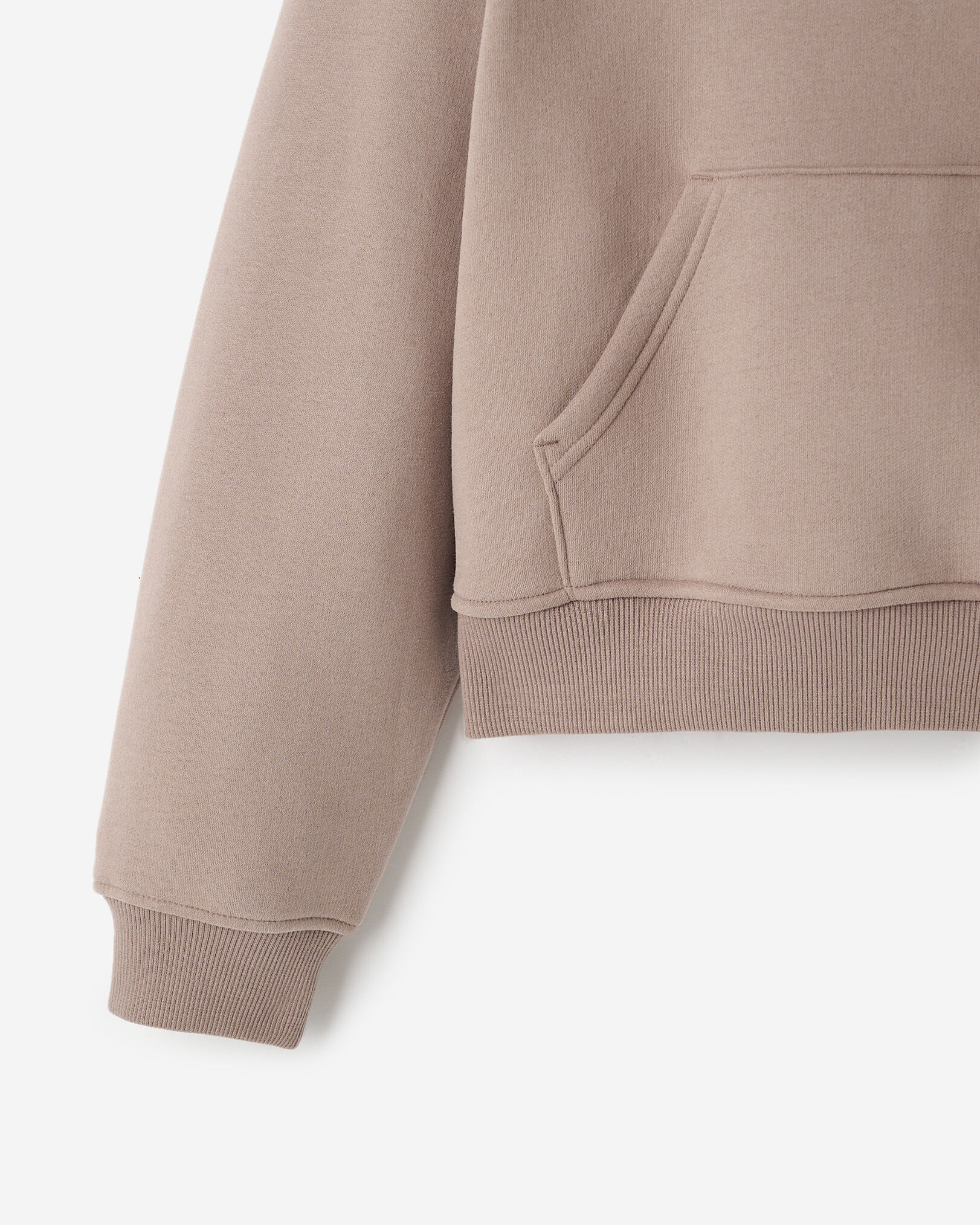 Chandail à capuchon en molleton nuage