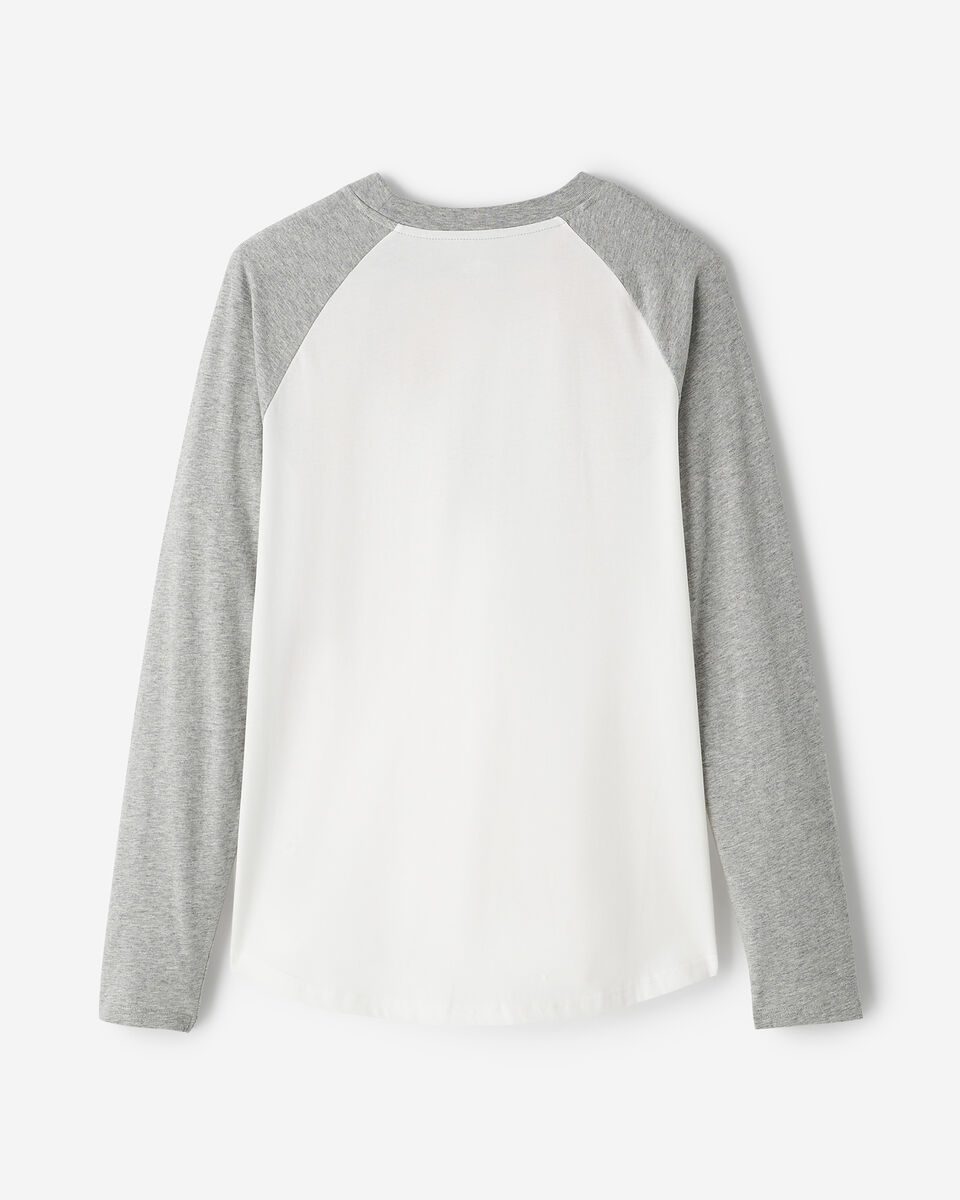 T-shirt manches longues à carreaux Inglenook pour femmes