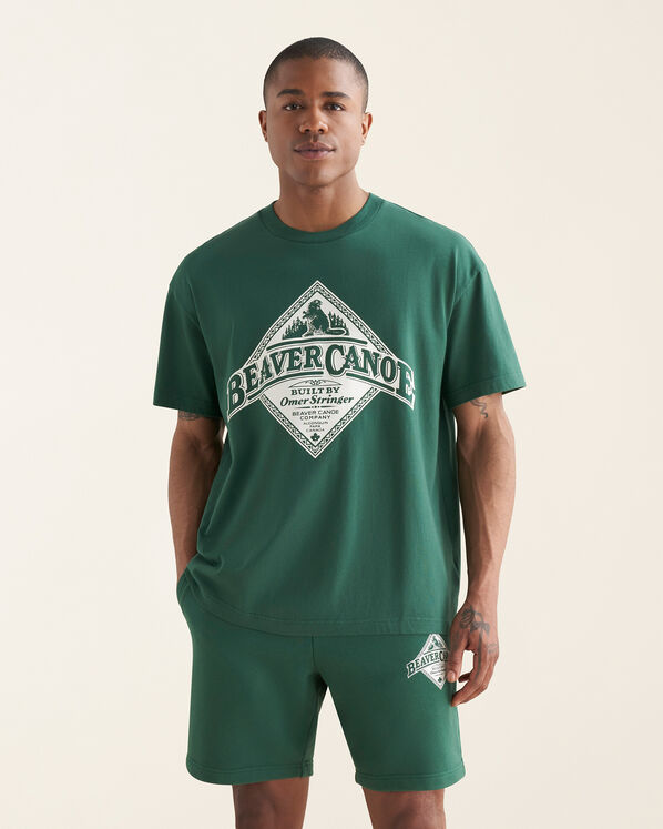 Mens Beaver Canoe Relaxed T-shirt