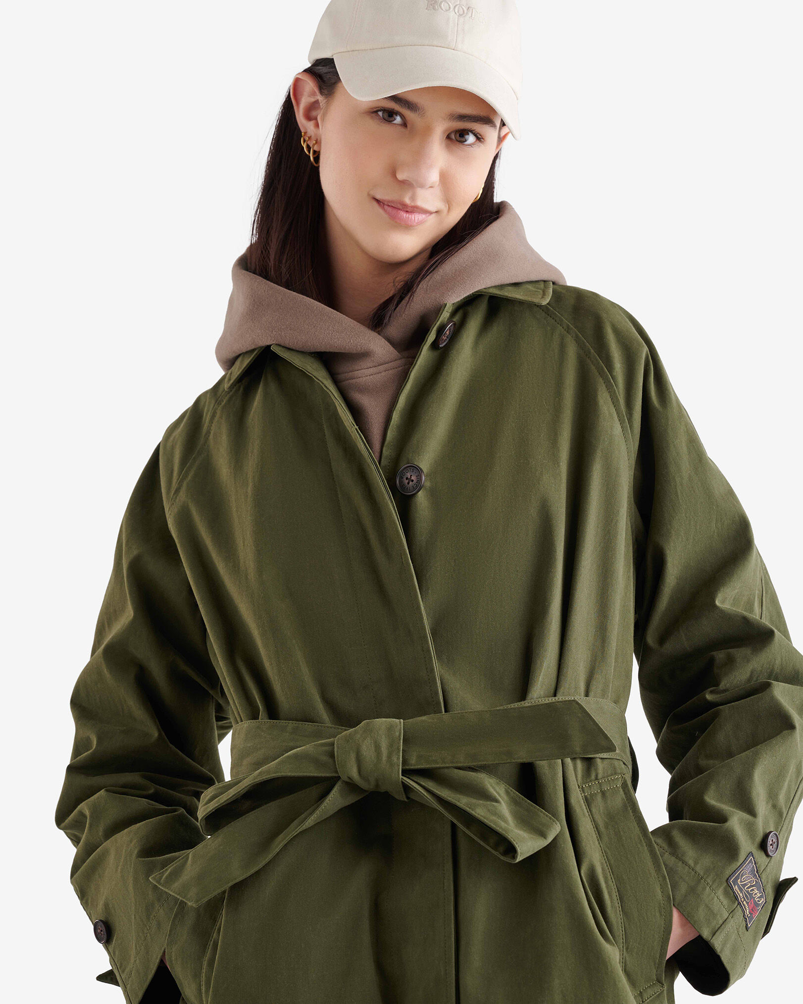 Ellison Waxed Cotton Trench