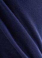 Chandail henley à col boutonné en tricot double Thompson